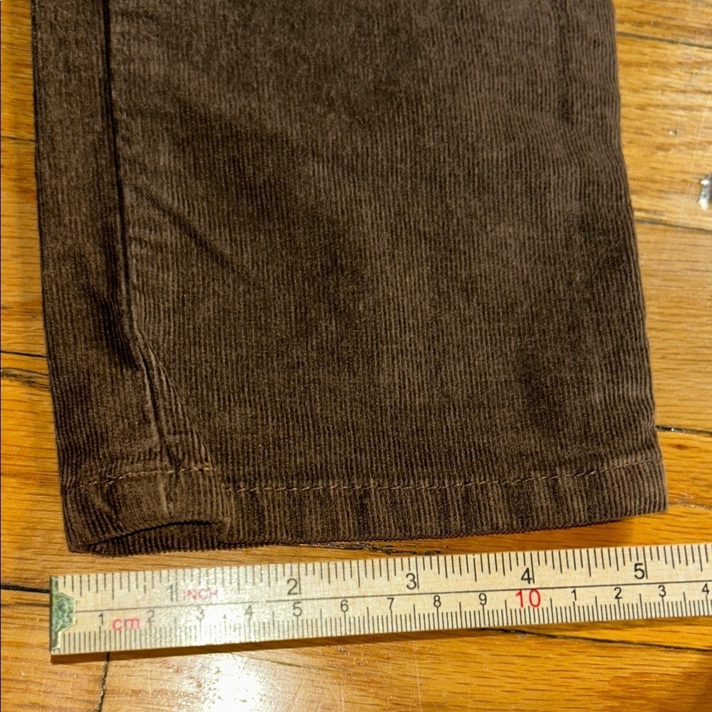 L.l ben Singnature Women corduroy Brown Pants size 8 - Picture 5 of 10